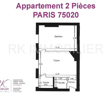 Appartement sur Paris 20 - Photo 3