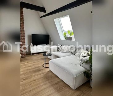 TAUSCHWOHNUNG Schöne helle Dachgeschosswohnung mit Balkon - Photo 1