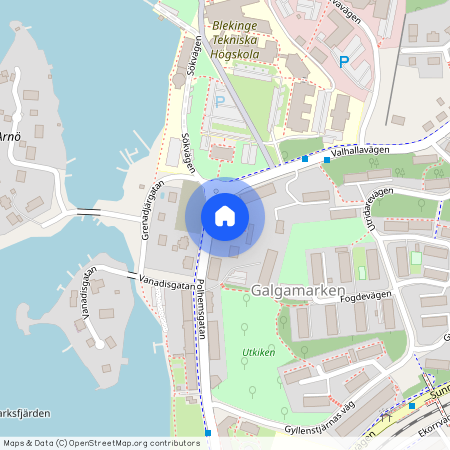Karlskrona, Polhemsgatan, 28 B, 37140