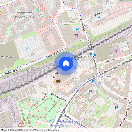 ul. Dolna, Ołbin, Śródmieście, Wrocław, dolnośląskie