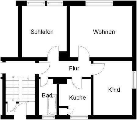 3-Zimmer-Wohnung mit ca. 66,35m² nach Renovierung ab Mitte November verfügbar - Photo 2