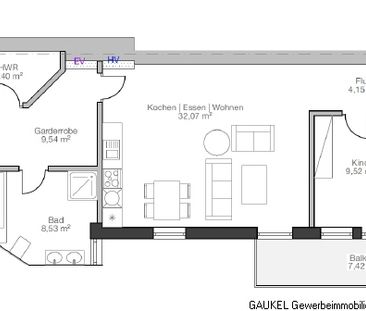 Moderne 3-Zimmer-Wohnung mit sonnigem Süd-Balkon · Ortskern Altusri... - Photo 1