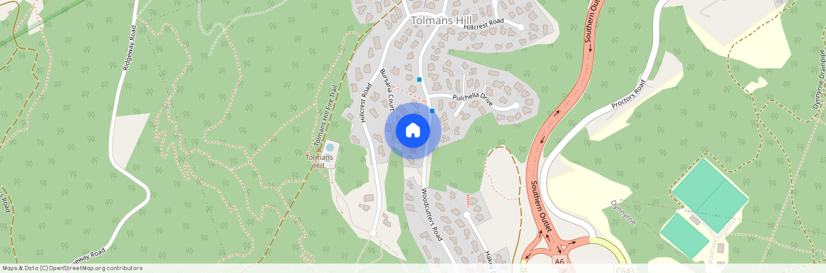 36 Woodcutters Rd, Tas 7007, Tolmans Hill