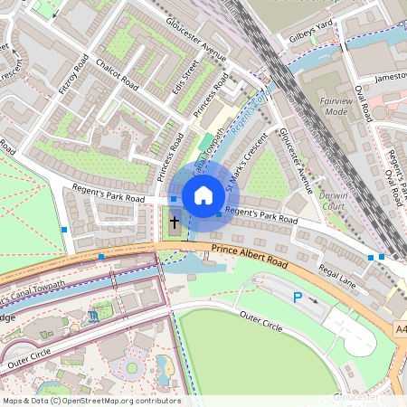 Regent's Park Road, Primrose Hill, London, NW1