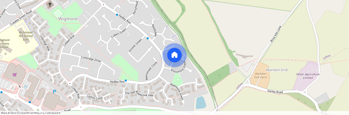 Ennismore Green, Luton, Bedfordshire, LU2