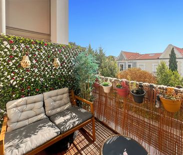F3 en duplex, 56m2, EAUBONNE, terrasse, parking privé loué meublé - Photo 1