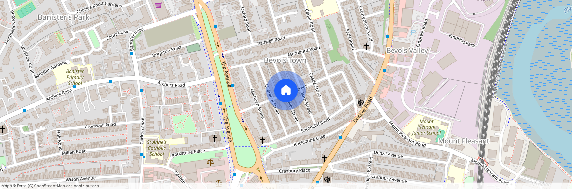 Dover Street, Southampton, Hampshire, SO14