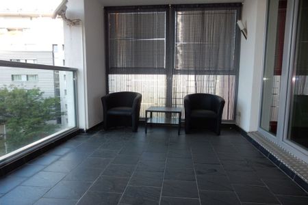 Voll möblierte 3 Zimmer Wohnung mit Loggia, Pool, Sauna, Terrasse und Fitnessbereich am Wienerberg! - Foto 4