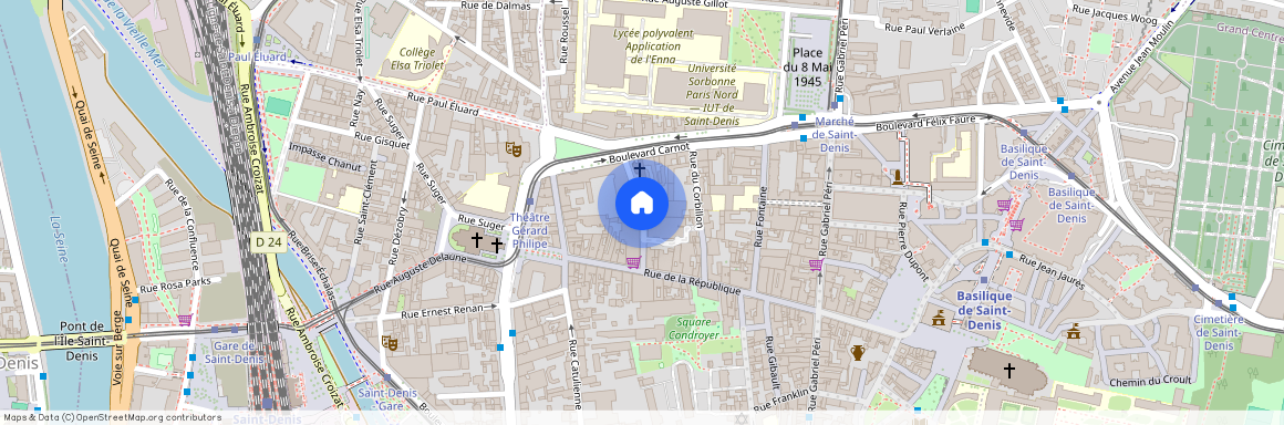 Building Rue des Chaumettes - checkmyguest - 1522119, Rue des Chaumettes, Saint-Denis