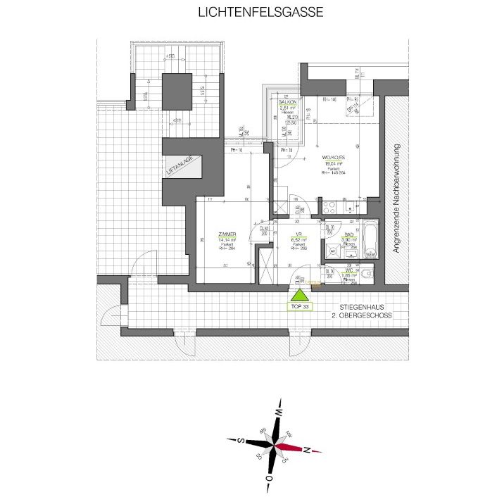 2-Zimmer-Wohnung mit Balkon - Provisionsfrei! - Photo 2