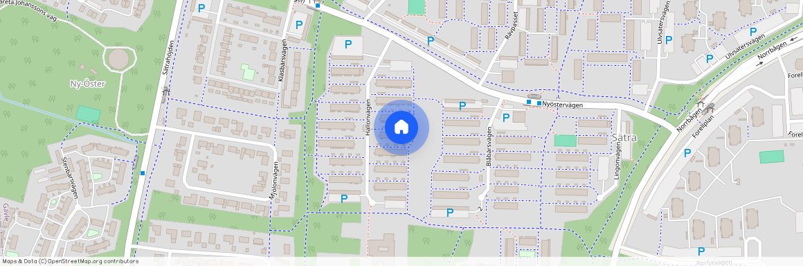 Hallonvägen 7 F, Sätra