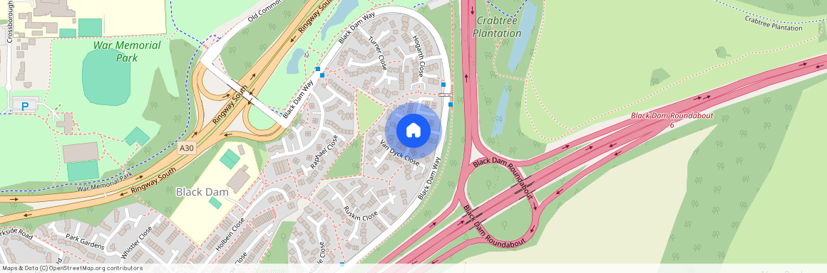 Van Dyck Close, BASINGSTOKE