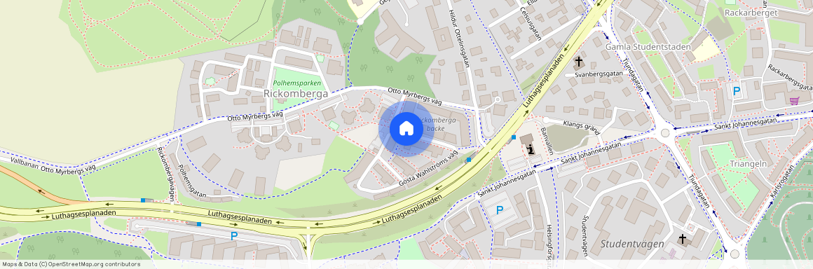 Gösta Wahlströms väg, Uppsala