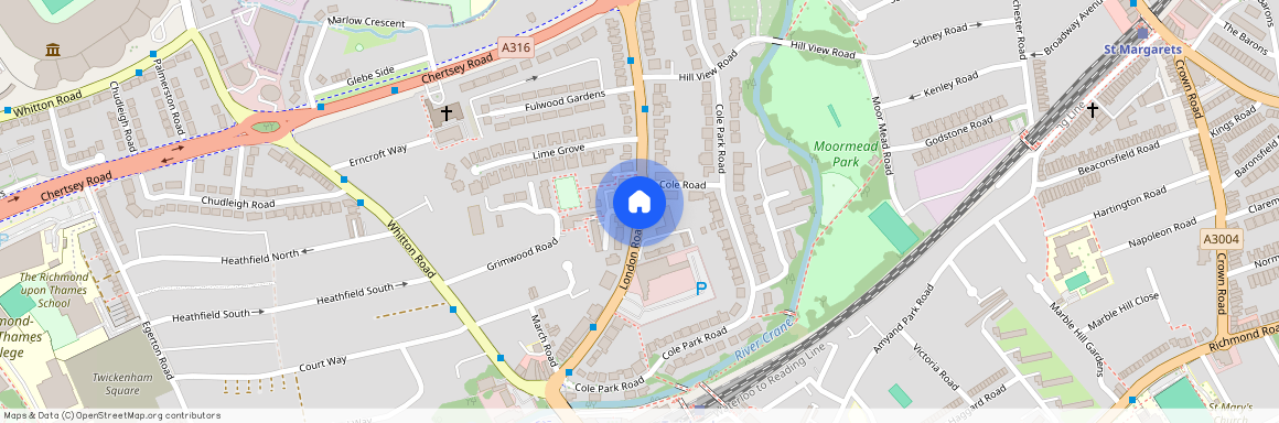 Berkley Court, London Road, Twickenham, Middlesex, TW1