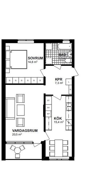 Dalgårdsgatan 3 B - Photo 1