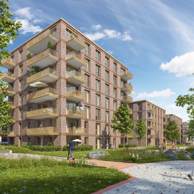 Moderne 4-Zimmer-Wohnung mit Blick auf den Quartierspark - Photo 2