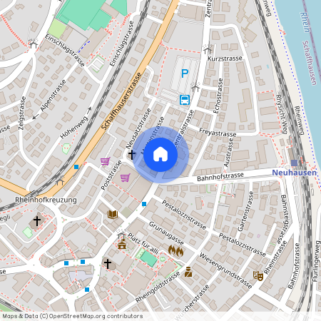 8212, Neuhausen am Rheinfall, Zentralstrasse, 77