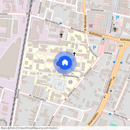 Jahodníky, Okres
                Martin