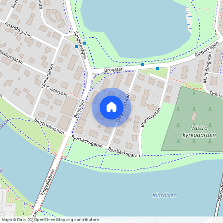 Polluxgatan, Karlstad