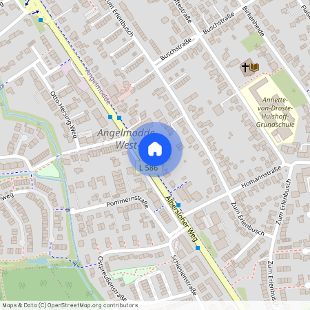 Albersloherweg 601, 48167 Münster (Westfalen) - Angelmodde