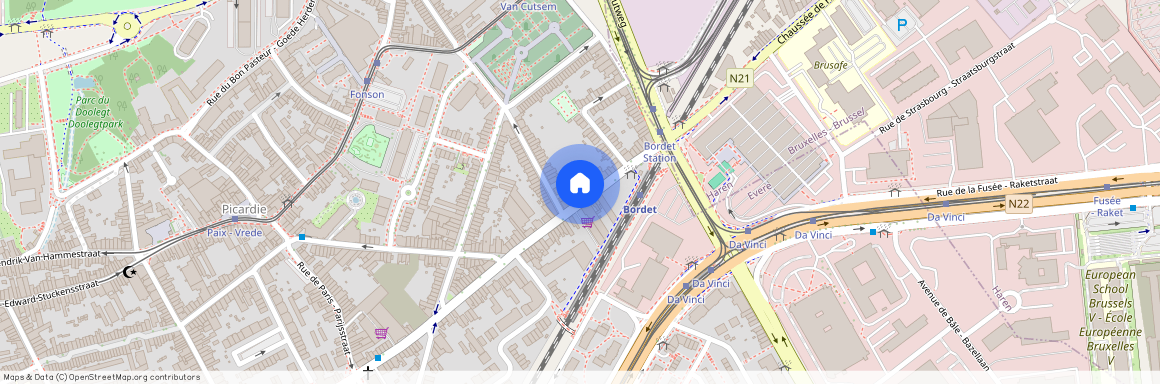 chaussée de Haecht, 1135, 1140, Evere