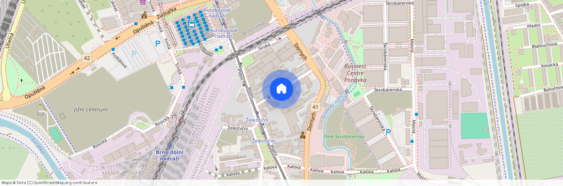 Komárov, Kovářská, Brno