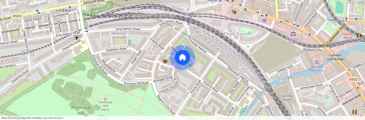 Chalcot Square, Primrose Hill, NW1 8YP, London
