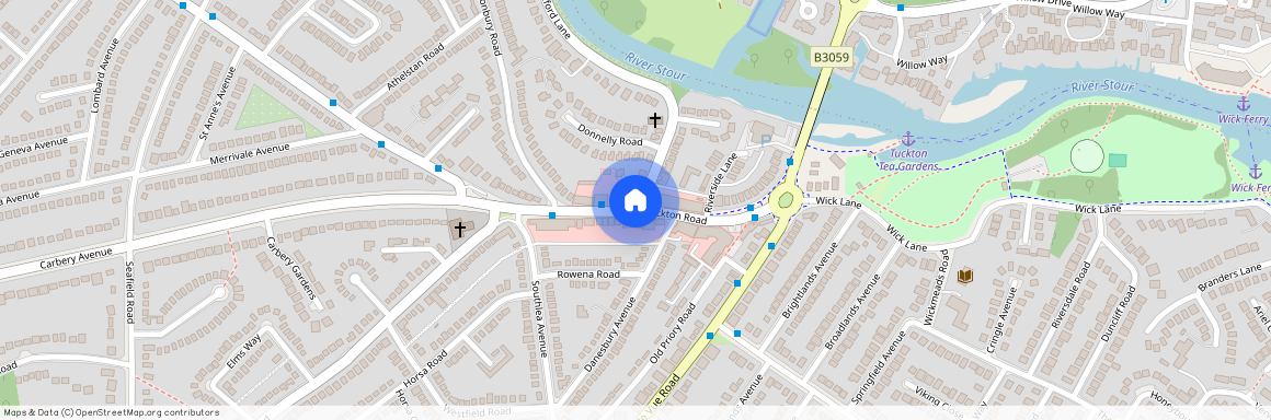 Tuckton Road, Tuckton