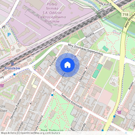 ul. Jana Sobieskiego, Pruszków, pruszkowski, mazowieckie