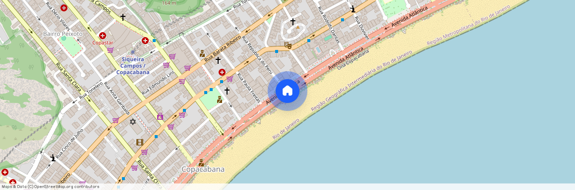 Avenida Atlântica, Copacabana, Rio De Janeiro, RJ