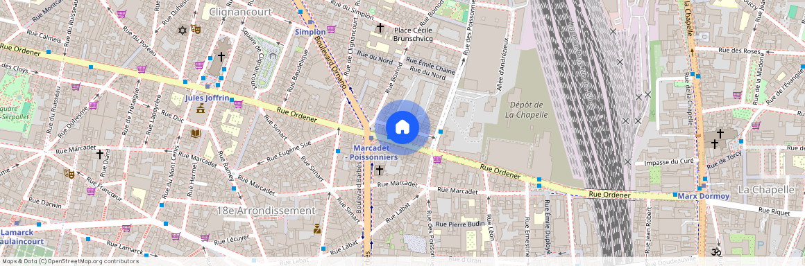 Building Rue des Portes Blanches - checkmyguest - 1350697, Rue des Portes Blanches, Paris