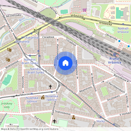 Čestmírova, Praha - Nusle