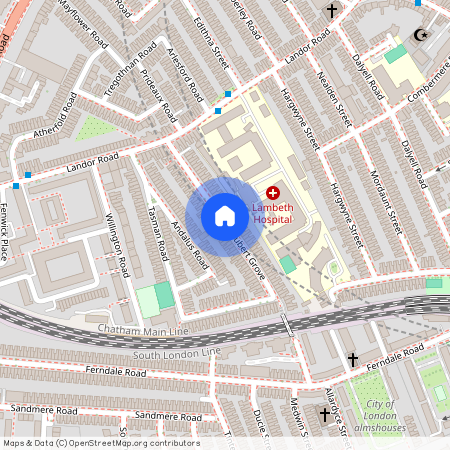 Hubert Grove, Clapham North, SW9