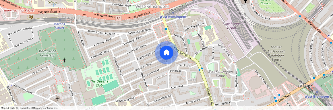 Challoner Street, West Kensington