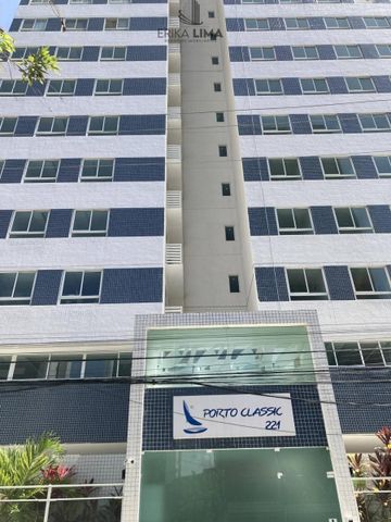 Apartamento Para Alugar, No Condomínio Porto Classic Em Jaboatão Dos Guararapes, Piedade, Com 3 Quar - Photo 5