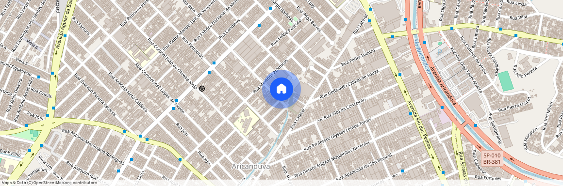 Rua Alto Belo, Vila Antonieta, Vila Antonieta, São Paulo