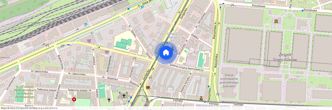 Grójecka 19/25, Stara Ochota, Ochota, Warszawa, mazowieckie