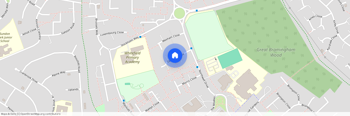 Denham Close, Luton, Bedfordshire