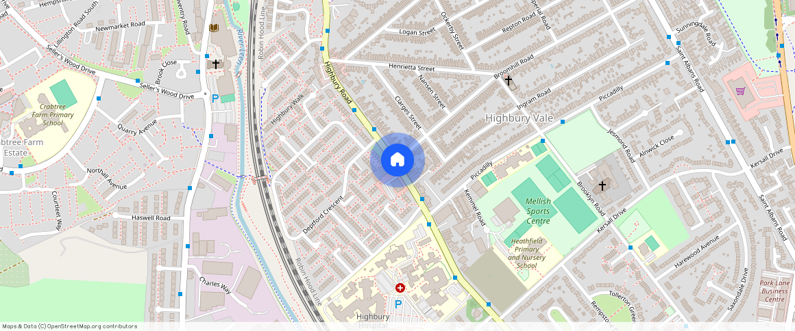 Highbury Road, Nottingham, NG6