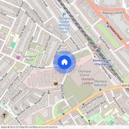 Blythe Road London W14