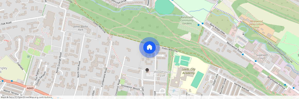 Cliff Road Gardens, Woodhouse, LS6 2EY, Leeds