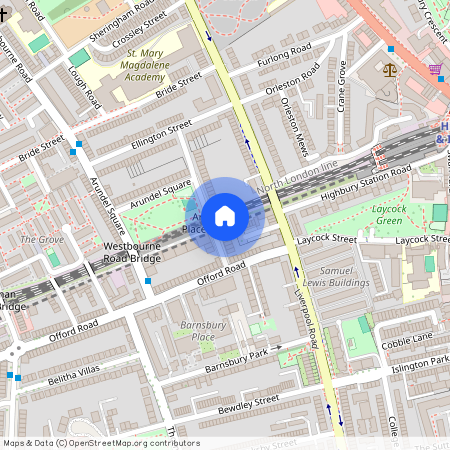 Arundel Place, Islington, N1, London