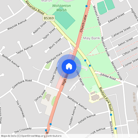 High Street, May Bank, Newcastle, Staffordshire, ST5