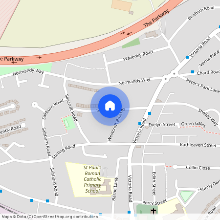 Ivanhoe Road, St Budeaux, Plymouth, Devon, PL5