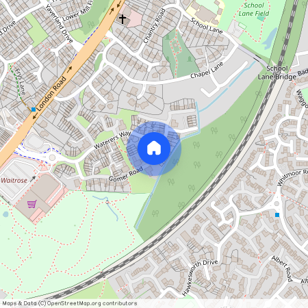 Gomer Road, Bagshot, GU19