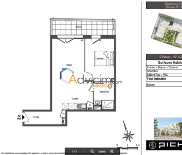 Appartement à louer Cenon - Photo 2