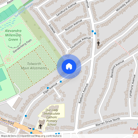 Elgar Avenue, Surrey KT5