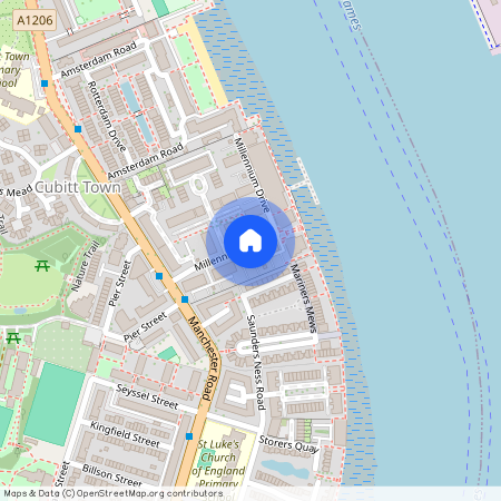Millennium Drive, Docklands, London, E14