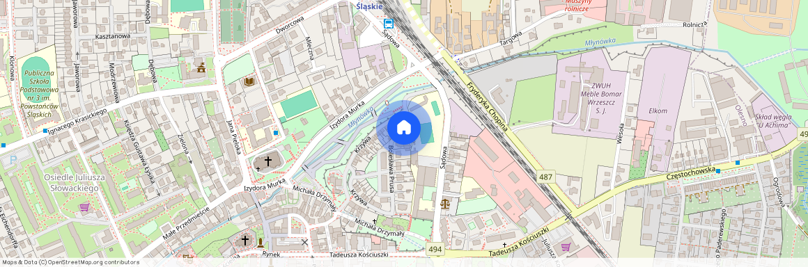 ul. Bolesława Prusa, Olesno, Olesno, oleski, opolskie