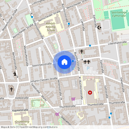 Steinmetzstr. 28, 51103 Köln OT Kalk